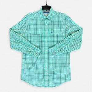 NWOT Southern Tide Bluefish Plaid Fishing Shirt men’s size Small